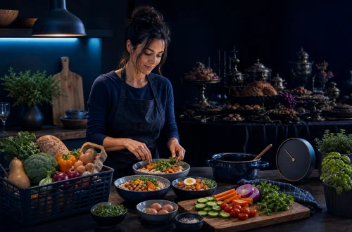Infographic summarising AI for Meal Planning Actually Works — With One Condition
